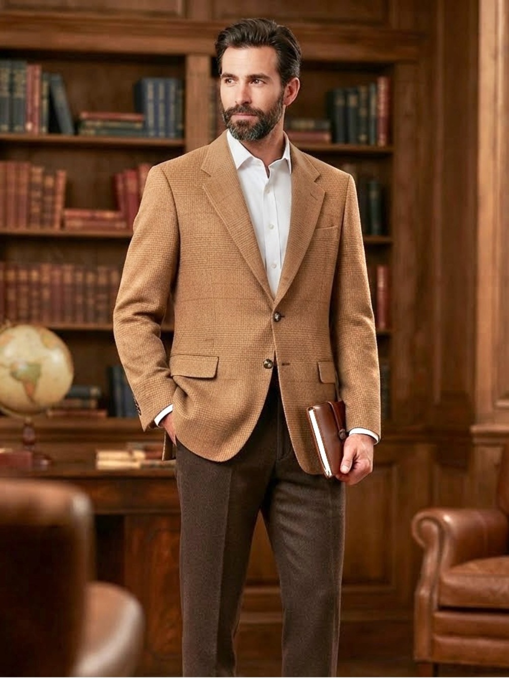 VINTAGE Camel Hair Sport Coat